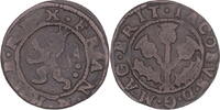 Scotland 1623 Scottish - James VI CU Turner - Twopence Type II (Edinburgh Mint) gF
