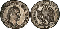 Provincial 251 – 253 AD. Trebonianus Gallus AR Tetradrachm – Syria, Antioch aVF