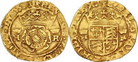 Crown 1547-1551 AD. England Edward VI AU Crown of the Double Rose (Southwark Mint) VF