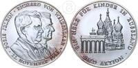 Deutschland BRD Silbermedaille Ein Herz für Kinder in Russland -