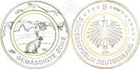 Deutschland BRD 5 Euro 5 € Gedenkmünze - Gemäßigte Zone (Serie Klimazonen der Erde) -