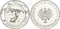 Deutschland BRD 5 Euro 5 € Gedenkmünze - Gemäßigte Zone (Serie Klimazonen der Erde) -