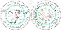 Deutschland BRD 5 Euro 5 € Gedenkmünze - Gemäßigte Zone (Serie Klimazonen der Erde) -