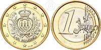 San Marino 1 Euro Kursmünze (1. Serie) Wappen der Republik San Marino -