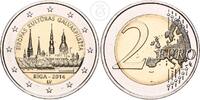 Lettland 2 Euro Riga Kulturhauptstadt Europas -