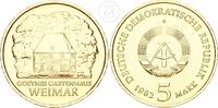 Deutschland DDR 5 Mark Goethes Gartenhaus -