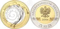 Polen 10 Zloty Olympische Spiele Athen 2004 -