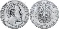 Deutsches Kaiserreich - Anhalt 2 Mark Herzogtum Anhalt 2 Reichsmark Friedrich I. -