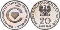 Polen 20 Zloty Proben POLEN Proba 20 Zlotych 1979 HEALTH CENTER -