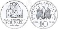 Deutschland BRD 10 Euro 10 € Gedenkmünze - 225. Geburtstag Karl Friedrich Schinkel 1781–1841 -