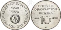 DDR 10 Mark 10 Mark Alles mit dem Volk -