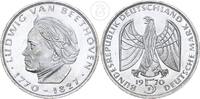 Deutschland BRD 5 Mark 5 Deutsche Mark - 200. Geburtstag von Ludwig van Beethoven -