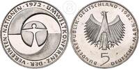 Deutschland BRD 5 Mark 5 Deutsche Mark - 10. Jahrestag der Umweltkonferenz der Vereinten Nationen -