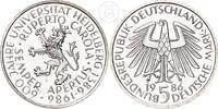 Deutschland BRD 5 Mark 5 Deutsche Mark - 600 Jahre Ruprecht-Karls-Universität Heidelberg -