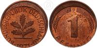 Deutschland BRD 1 Pfennig Fehlprägung ca. 10-15 % dezentriert geprägt -