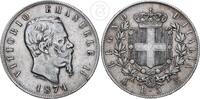 Italien 5 Lire Vittorio Emanuele II - Milan -