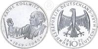 Deutschland BRD 10 Mark 10 Deutsche Mark - 125. Geburtstag von Käthe Kollwitz -