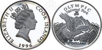 Cook Islands 2 Dollars 1996 Olympic National Park - Elizabeth II. - Cook... 10,00 EUR  plus 7,00 EUR verzending