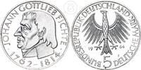 Deutschland BRD 5 Mark 5 Deutsche Mark - Johann Gottlieb Fichte -
