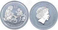 Australien 1 Dollar 1 Unze Silber Lunar II Serie: Jahr des Affen -