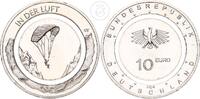 Deutschland BRD 10 Euro 10 € Gedenkmünze - In der Luft (Serie Luft bewegt) -