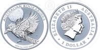 Australien 1 Dollar 1 Unze Silber Perth Mint: Kookaburra -