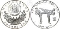 Südkorea 5000 Won zu den 24. Olympischen Spielen in Seoul 1988 PP -