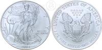 USA 1 Dollar 1 Unze Silber American Eagle - Vereinigte Staaten von Amerika 1 oz Silber -