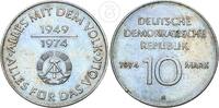 Deutschland DDR 10 Mark 10 Mark Gedenkmünze - Alles für das Volk -