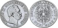 Deutsches Kaiserreich - Hessen 2 Mark Großherzogtum Hessen 2 Reichsmark Ludwig III -