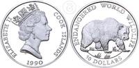 Cook Islands 50 Dollars 50 Dollars Cook Islands - Elizabeth II - Gefährdete Tierwelt - Grizzly -