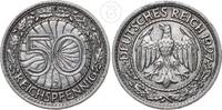 Deutschland - Weimar 50 Pfennig Weimarer Republik - 50 Pfennig Kursmünze -