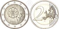 Estland 2 Euro Nationalsymbol Kornblume -