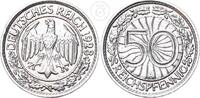 Deutschland - Weimar 50 Pfennig Weimarer Republik - 50 Reichspfennig Kursmünze -