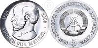 Deutschland DDR 5 Mark 5 Mark Gedenkmünze - Adolph von Menzel -
