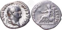 Römische Kaiserzeit Denar Kaiser Vespasian Denarius - Vespasianus (69-79) -