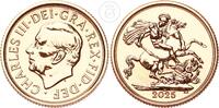 Großbritannien 1 Sovereign King Charles - London - England - GB - Karl III -