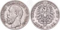 Deutsches Kaiserreich - Baden 2 Mark Friedrich I. 2 Reichsmark - Baden -