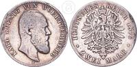 Württemberg 2 Mark 2 Reichsmark König Karl (1864-1891) -