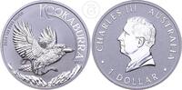 Australien 1 Dollar 1 Unze Silber Perth Mint: Kookaburra -
