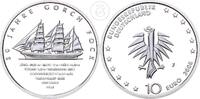 Deutschland BRD 10 Euro 10 € Gedenkmünze - 50 Jahre Gorch Fock -