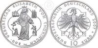 Deutschland BRD 10 Euro 10 € Gedenkmünze - 800. Geburtstag Elisabeth von Thüringen -