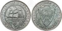 Deutschland - Weimar 5 Mark Weimarer Republik - 5 Reichsmark Bremerhaven - Segelschiff -