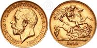 Großbritannien 1/2 Sovereign Georg V - London -
