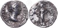Römische Kaiserzeit Denar Denarius Rom - Faustina I., Frau des Antoninus Pius (140-141) -