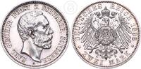 Schwarzburg-Sondershausen 2 Mark 2 Reichsmark Karl Günther (1880-1909) -