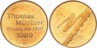DDR Medaille Thomas Müntzer - Ehrung der DDR -