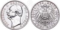 Deutsches Kaiserreich - Anhalt 2 Mark Friedrich II. 1904-1918 Herzog von Anhalt -
