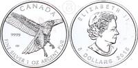 Kanada 5 Dollar 1 Unze 1 Unze Silber - Rotschwanzbussard - 1 oz Silber -