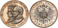 Deutsches Kaiserreich - Sachsen 5 Mark Friedrich August III. - Zur 500-Jahrfeier der Universität Leipzig -